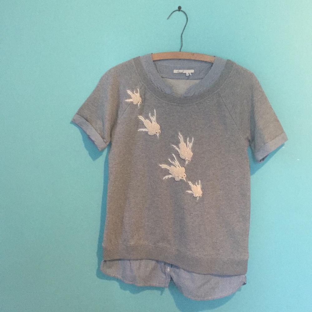 Multilayer top from Anthropologie